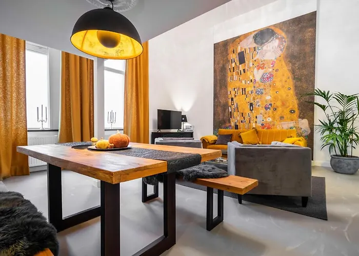 The Kiss - Luxurioeses Loft Am Naschmarkt Appartement *