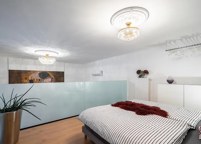 The Kiss - Luxurioeses Loft Am Naschmarkt Appartement *